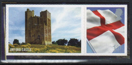 Great Britain 2009 Single Smiler Stamp Celebrating Castles Of England In Unmounted Mint. - Francobolli Personalizzati