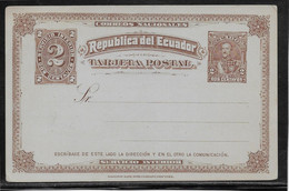 Equateur - Entiers Postaux - Ecuador