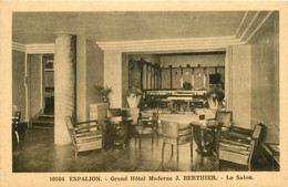 Espalion * Grand Hôtel Moderne J. BERTHIER * Le Salon - Espalion