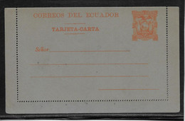 Equateur - Entiers Postaux - Ecuador