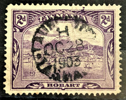 TASMANIA 1902/03 - Canceled - Sc# 97 - 2d - Used Stamps