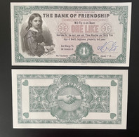 2021 Matej Gabris 1 Like Bank Of Friendship Good Year UNC SPECIMEN ESSAY Tirage Limité - Ficción & Especímenes