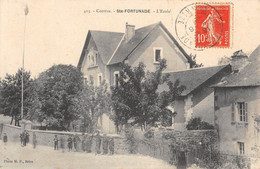 CPA 19 SAINTE FORTUNADE ECOLE - Autres & Non Classés