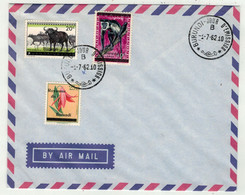 Burundi // Lettre Avec Cachet 1er Jour - Used Stamps