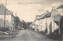 CPA 19 EGLETONS AVENUE DE LA GARE - Egletons