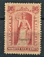 USA 1875 ESPOSIZIONE MARCA PER GIORNALI 96 $ - Cinderellas