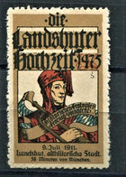 MUNCHEN 1911 LANDSHUT MONACO DI BAVIERA - Cinderellas
