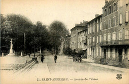 St Affrique * Avenue De Vabres * Automobile Voiture Ancienne - Saint Affrique