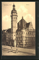 AK Altenburg, Blick Zum Rathaus - Altenburg