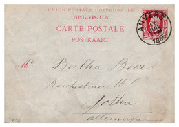 Belgique - Entiers Postaux - Cartoline 1871-1909