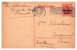 Belgique Occupation Allemande - Entiers Postaux - Esercito Tedesco