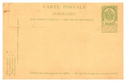 Belgique - Entiers Postaux - Cartes Postales 1871-1909