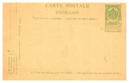 Belgique - Entiers Postaux - Cartes Postales 1871-1909