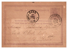 Belgique - Entiers Postaux - Cartoline 1871-1909