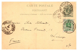 Belgique - Entiers Postaux - Briefkaarten 1871-1909