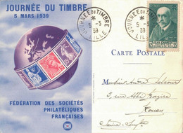 H0806 - Journée Du Timbre 5 Mars 1939 - Timbre Jean Charcot - 1930-39