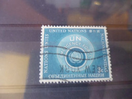 NATIONS UNIES NEW YORK  YVERT N°50 - Used Stamps