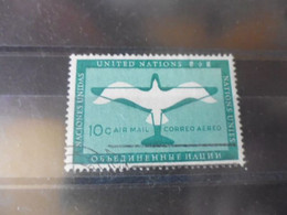 NATIONS UNIES NEW YORK  YVERT N°PA 2 - Airmail