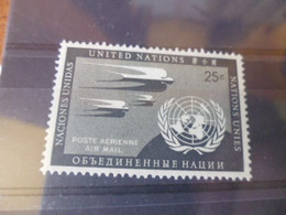 NATIONS UNIES NEW YORK  YVERT N°PA 4** - Airmail