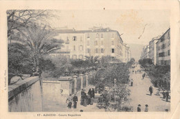 CPA 20 CORSE AJACCIO COURS NAPOLEON - Ajaccio