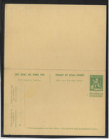 Belgique - Entiers Postaux - Cartes Postales 1909-1934