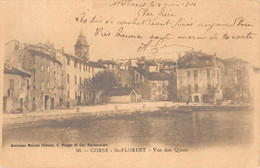 CPA 20 CORSE SAINT FLORENT VUE DES QUAIS - Sonstige & Ohne Zuordnung