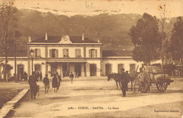 CPA 20 CORSE BASTIA LA GARE - Bastia