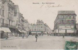 (60) BEAUVAIS . Rue Sadi-Carnot  (Maison De Vêtements, Chapellerie, Chaussures  E. MARMINIA / Café Français) - Beauvais