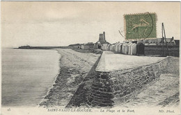 50  Saint  Vaast La Hougue    -   La Plage Et Le Fort - Saint Vaast La Hougue
