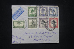 CONGO BELGE - Enveloppe De Léopoldville Pour La France En 1947 Par Avion - L 99327 - Covers & Documents