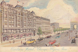 Paris : Litho : Le Carlton Hotel      ///  Ref.  Juin 21  ///  N° 15.695 - Arrondissement: 08