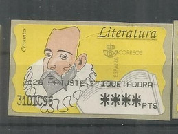ESPAÑA ATM CERVANTES AJUSTE ETIQUETADORA - 1991-00 Unused Stamps