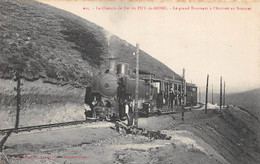 Puy De Dôme        63       Tramway Le Grand Tournant à L'arrivée Au Sommet   (voir Scan) - Andere & Zonder Classificatie