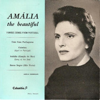 AMALIA RODRIGUES RARO EP 7' 1954 UMA CASA PORTUGUESA / COIMBRA 4 BRANI - Country & Folk