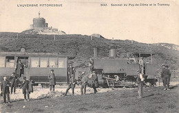 Puy De Dôme        63       Tramway   Au Sommet     N° 3442     (voir Scan) - Sonstige & Ohne Zuordnung