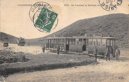 Puy De Dôme        63       Tramway   Au Sommet  Du Puy      N° 3436     (voir Scan) - Pont Du Chateau