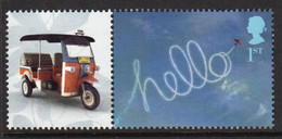 Great Britain 2009 Single 1st Smiler Sheet Commemorative Stamp With Labels From The Greetings Set In Unmounted Mint. - Timbres Personnalisés