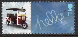 Great Britain 2009 Single 1st Smiler Sheet Commemorative Stamp With Labels From The Greetings Set In Unmounted Mint. - Francobolli Personalizzati