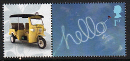 Great Britain 2009 Single 1st Smiler Sheet Commemorative Stamp With Labels From The Greetings Set In Unmounted Mint. - Francobolli Personalizzati