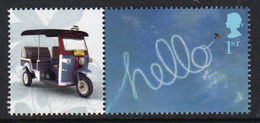 Great Britain 2009 Single 1st Smiler Sheet Commemorative Stamp With Labels From The Greetings Set In Unmounted Mint. - Francobolli Personalizzati