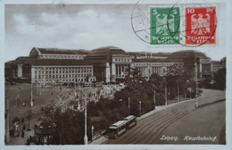 Leipzig // No6. Hauptbahnhof (Tram - Strassenbahn - Railway) 1926 - Leipzig