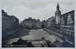 Leipzig // Markt Mit Altem Rathaus 1937 - Leipzig