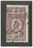 PORTUGAL 1904 Fiscal Revenue Stamp O - Usati