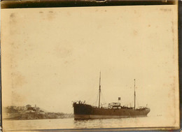 090621B - PHOTO ANCIENNE 1904 - ITALIE GENOVA GENES Au Port Arrivée D'un Bateau L'Entella - Genova (Genoa)
