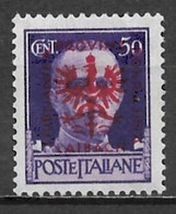 Italy (Yugoslavia-Ljubljana) 1944. Scott #N43 (MH) King Victor Emmanuel III - Duitse Bez.: Ljubljana