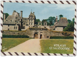 5AH31 CHATEAU DE KERJEAN SAINT VOUGAY    2  SCANS - Saint-Vougay