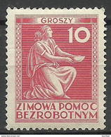 POLEN Poland Ca 1925 Charity Wohlfahrt MNH (small Gum Fault) - Viñetas