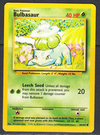 Bulbasaur 1999 Base Set, LP, 44/102 - Sonstige & Ohne Zuordnung