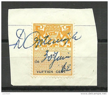 NEDERLAND Netherlands O 1962 Old Revenue Tax Stamp O - Fiscaux