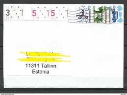 NEDERLAND NETHERLANDS 2019 Cover To Estonia - Covers & Documents